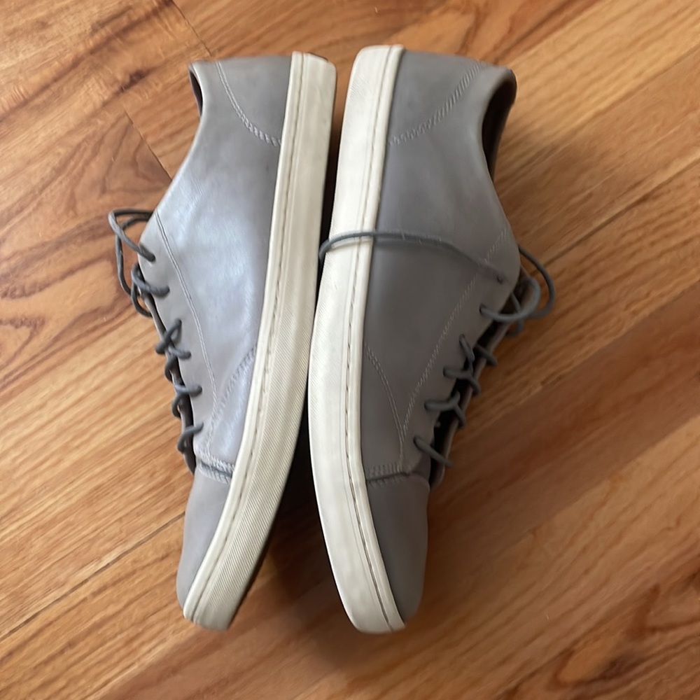 Cole Hann Grand OS grey leather sneakers, leather laces. Rubber sole 11. - Picture 8 of 8